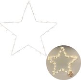 Cheqo® Lichtgevende Kerstster - Lichtslang - Kerstverlichting - Kerstfiguur - Slangverlichting - 120LED - 40cm