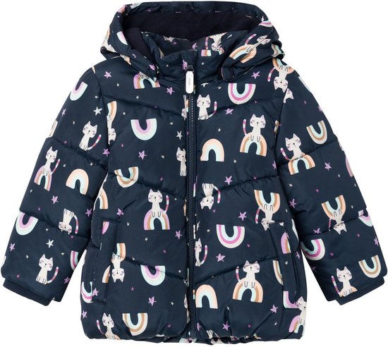 NAME IT NMFMAY PUFFER JACKET KITTY Filles Fille - Taille 92
