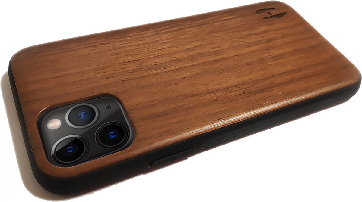 Hoentjen Creatie, Houten TPU case - iPhone 11pro Noten