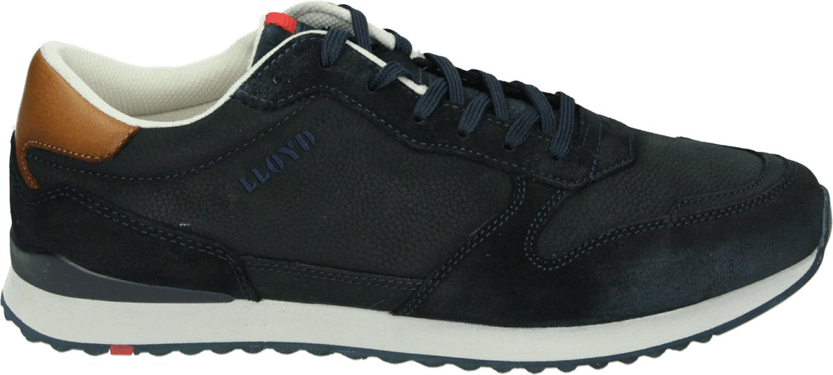Lloyd Shoes 23-905-18 EDMOND - Volwassenen Lage sneakersVrije tijdsschoenen - Kleur: Blauw - Maat: 43.5