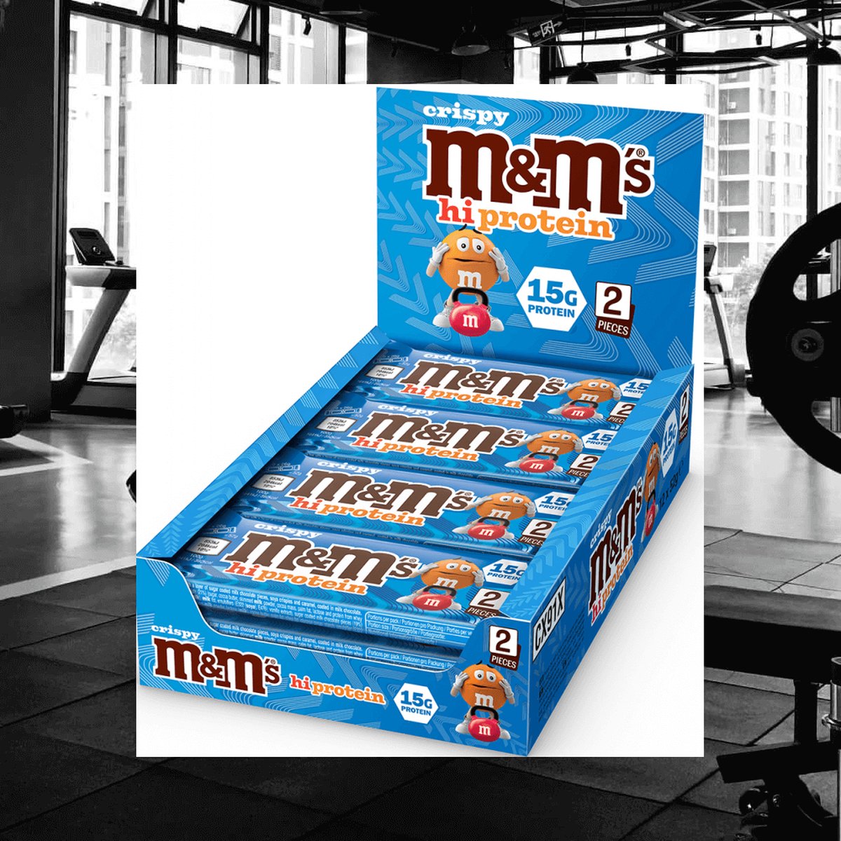 M&M's Hi-Protein Bar - Crispy