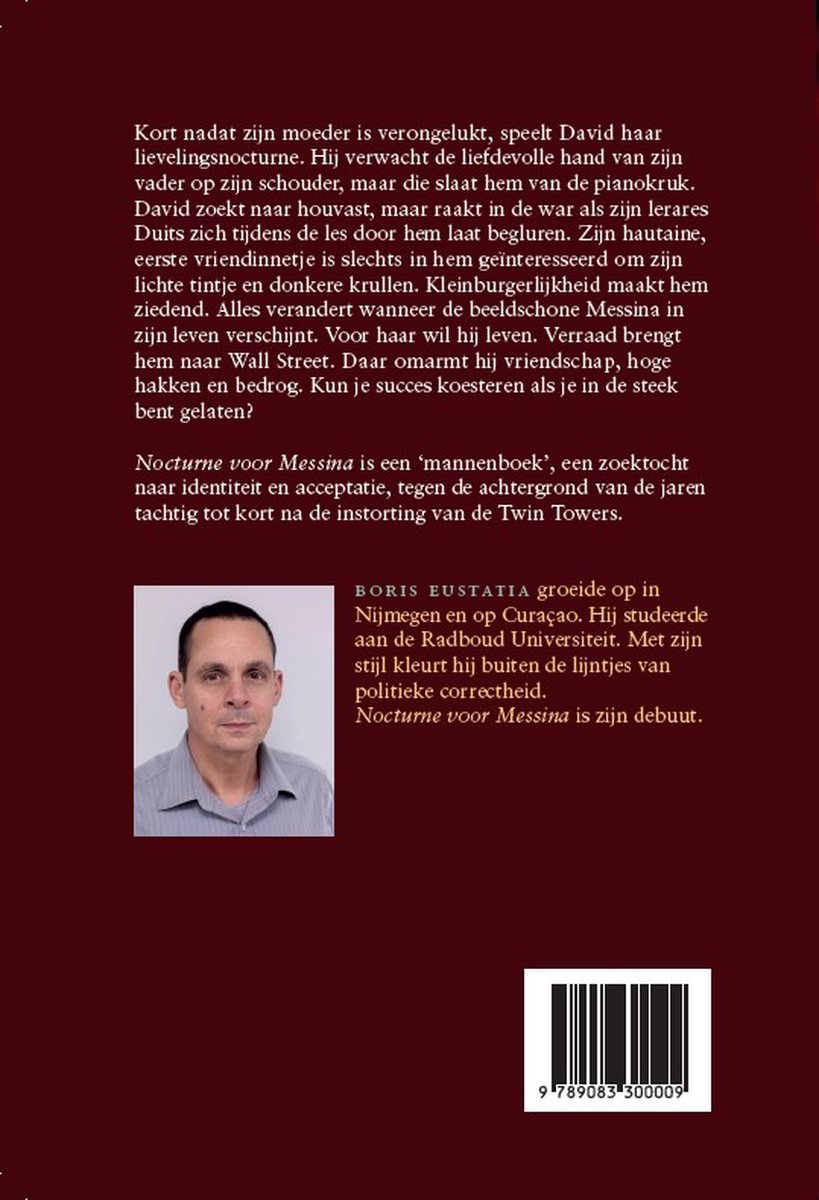 Nocturne voor Messina - back cover