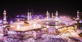 Fotobehang - Vlies Behang - Mekka - Mecca - Al-Masjid al-Haram 416x254 cm