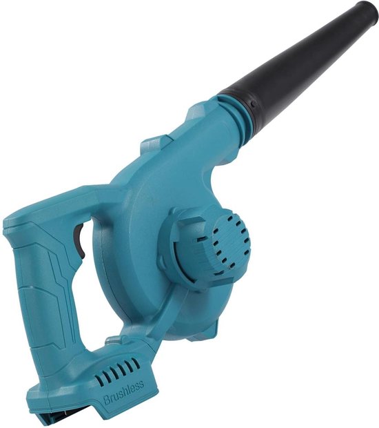 Bladblazer Zonder Accu - 21V draadloze borstelloze luchtstofbladblazer draagbare luchtblazer met borstelloze motor voor thuis tuin gazonverzorging, autohoek stofopruiming, zonder batterij of oplader van Denqbar — afbeelding 4