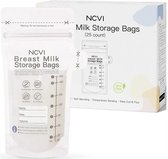 NCVI Moedermelk Bewaarzakjes - Moedermelkbewaarzakjes - Gemakkelijke etiketteren - 200 ml - 90 stuks - BPA-vrij