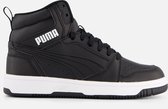 Puma Rebound v6 Mid Sneakers zwart Imitatieleer - Maat 37