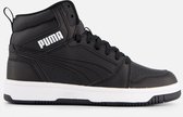 Puma Rebound v6 Mid Sneakers zwart Imitatieleer - Maat 39