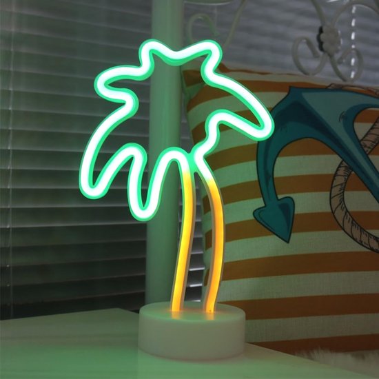Kokosnoot Neonlicht - Led-verlicht decoratie voor feestjes en interieur