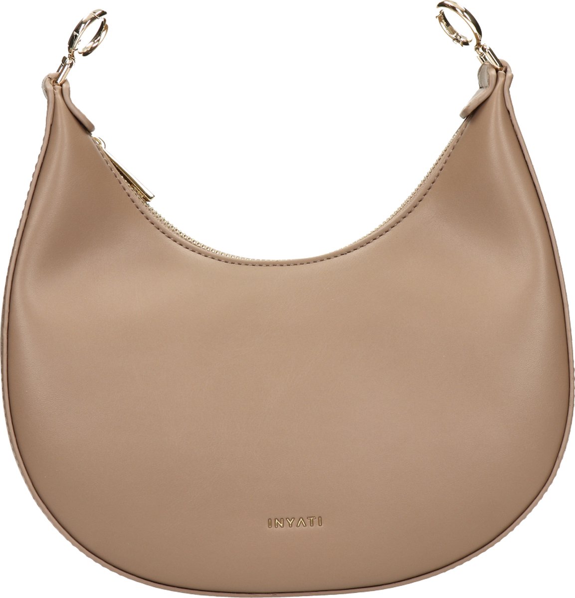 Inyati Juna Crossbody dames schoudertas - Taupe - Maat Geen