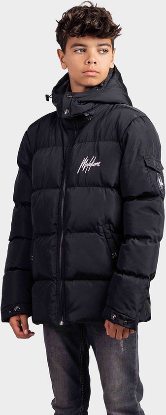 Malelions Mj2 aw23 03 Jassen Jongens Winterjas Zwart Maat 176 bol