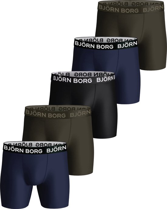 Bjorn Borg heren boxershort - Performance - 5-Pack - Dry