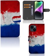 Coque de Protection pour iPhone 15 Portefeuille Drapeau Néerlandais