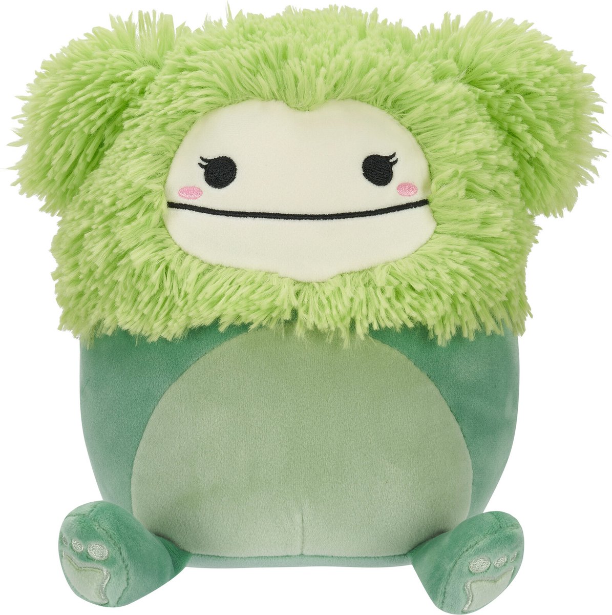 Squishmallows Bren Green Bigfoot 19cm Pluche