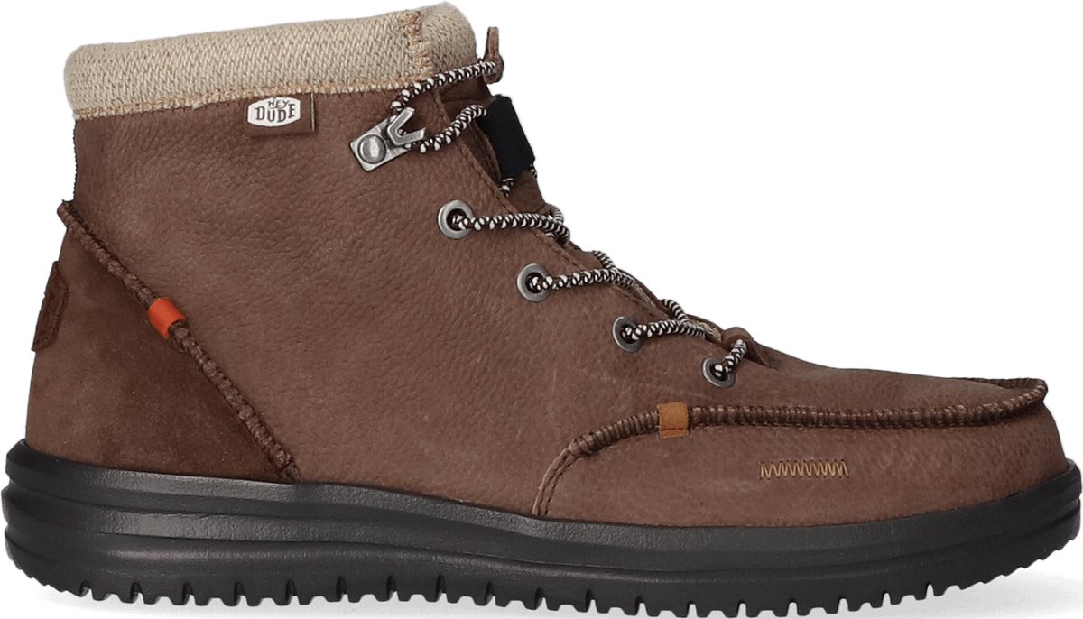 HEYDUDE Bradley Boots Veterschoenen Bruin