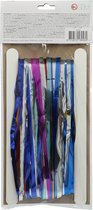 Folat - Deurgordijn Folie Color Pop Meerkleurig - 2 x 1 m