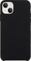 Mobigear Hoesje geschikt voor Apple iPhone 15 Plus Siliconen Telefoonhoesje | Mobigear Rubber Touch Backcover | iPhone 15 Plus Case | Back Cover - Zwart