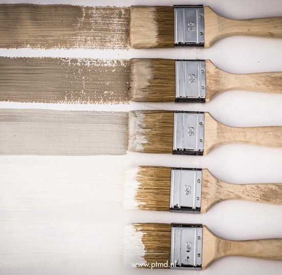 Peinture murale PTMD Premium "gris mystique" 2,5 litres | Peinture pour les murs mate