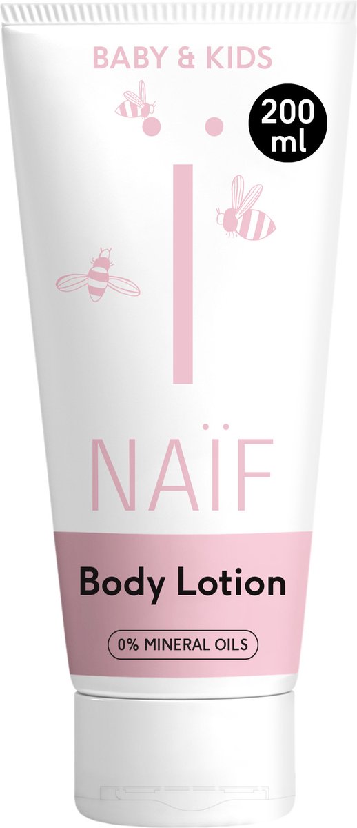 Goedkoopste Naïf - Verzachtende Body lotion - Baby's & Kinderen - met Natuurlijke Ingrediënten - 200ml