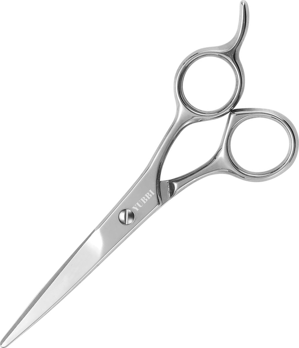 YUBBI™ Snor en Baardschaar - Baardtrimmer - Baardstijler - RVS - 14CM - Zilver