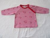 Petit Bateau - Meisje - T-shirt lange mouw - Rose - 6 maand 67