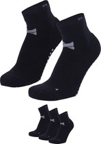 Xtreme - Yoga sokken - Unisex - Navy blauw - 35/38 - 3-Paar - Yoga sokken antislip