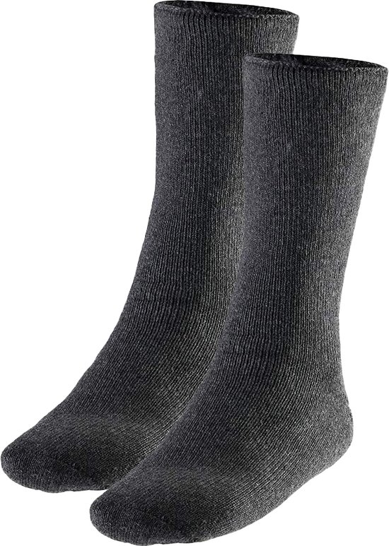 Heatkeeper - Thermo sokken heren - 41/46 - Antraciet - 1-Paar - Thermo sokken man