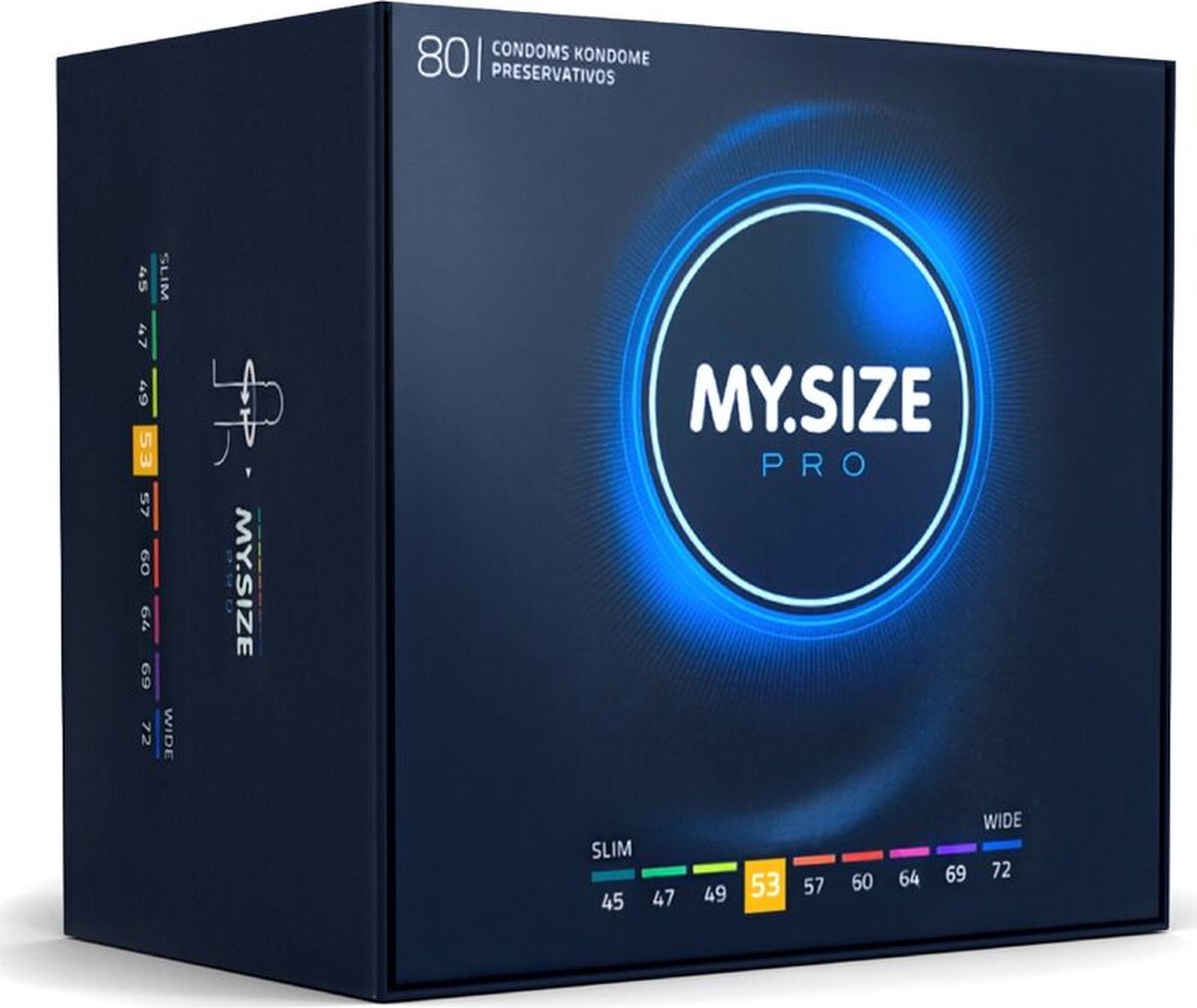 MY SIZE PRO | My Size Pro Condoms 53 Mm 80 Units