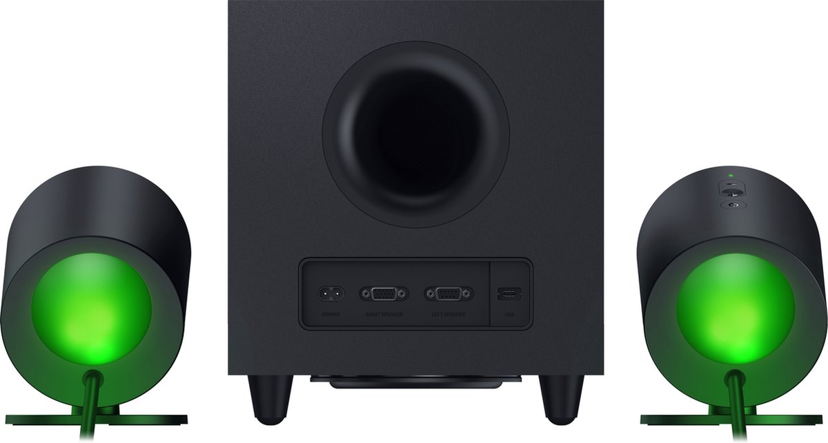 Razer Nommo V2 Speakers Met Subwoofer Zwart bol