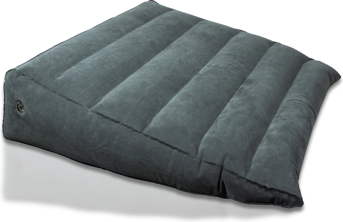 Aidapt - Opblaasbaar orthopedisch bedwigkussen - inclusief reistas