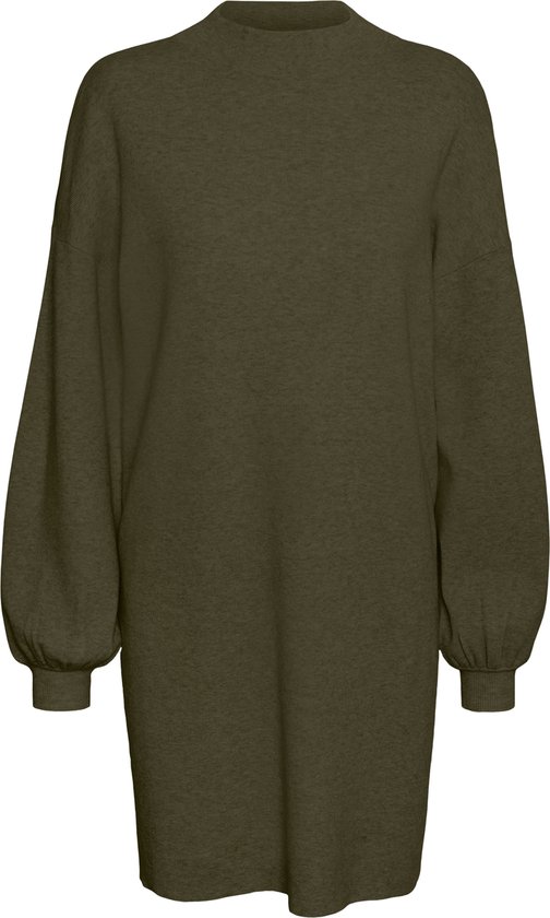 VERO MODA VMNANCY LS FUNNELNECK DRESS NOOS Dames Jurk - Maat M