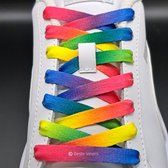 Beste Veters - Schoenaccessoires - Regenboog veters - Schoenveters - Veters 110 cm - Veters multicolor - Veters zeven kleuren- Pride - LGBTQ+