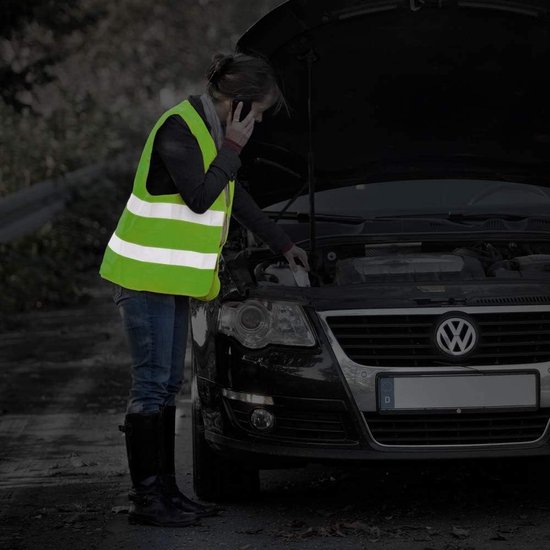 Housse de voiture imperméable, coupe-vent, anti-UV, demi-épaisseur avec  bandes