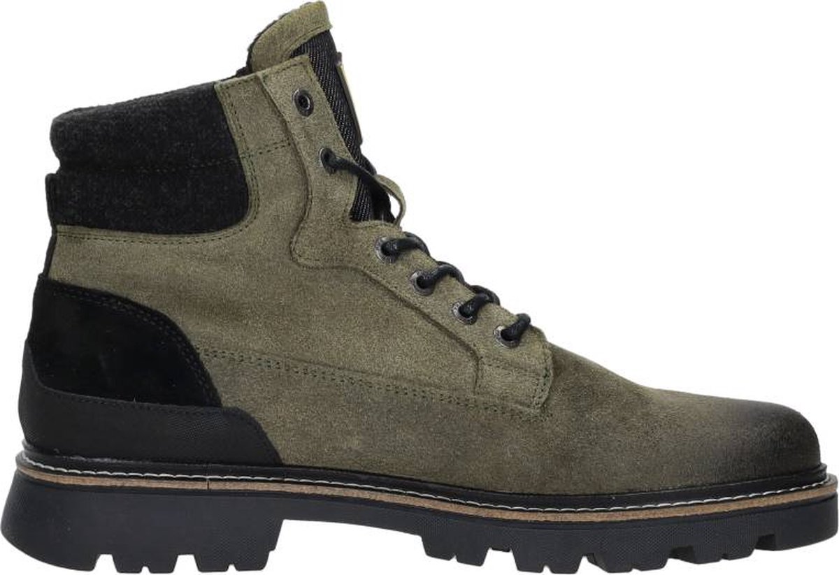 PME Legend - Heren Veterschoenen Dragan - Groen - Maat 46