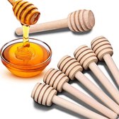 20 stuks houten honingschudbekers voor honingglazen aquarel honing snoep snoepjes 8 cm