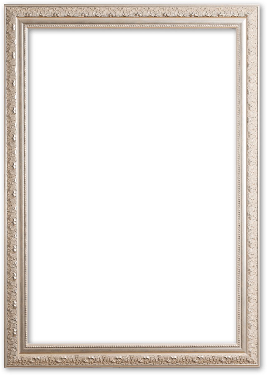 Barok Fotolijst 20x25 cm Zilver - Daniel