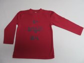 T Shirt met lange mouwen - jongens - Rood - 2 jaar 92