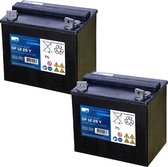 Exide Vervangende Accu Voor Invacare TDX-SP Smalle Rolstoel 24V 2 X 12V 25Ah