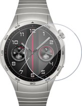 Screenprotector geschikt voor Huawei Watch GT 4 46mm - Folie Screen Protector geschikt voor Huawei Watch GT 4 46mm