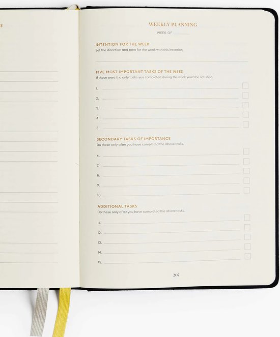 Productivity Planner - Efficient & Productief werken, elke dag.