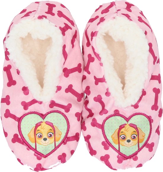 Chaussons Paw Patral pour filles - chaussons - taille 32-34 - Skye - Rose