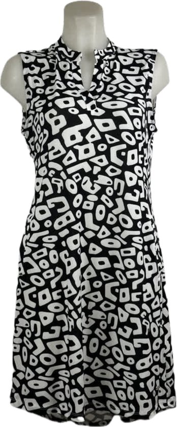 angelle-milan-travelkleding-voor-dames-mouwloze-zwart-witte-jurk