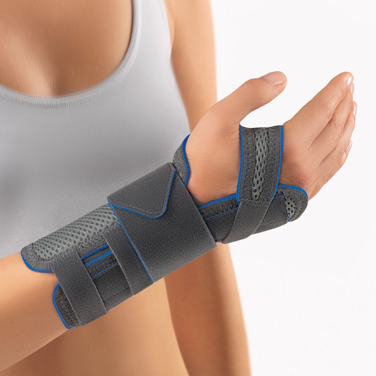 Bort ManuStabil K Polsbrace - Handbrace – Carpaal Tunnel Syndroom – CTS Polsbandage – RSI Brace - Links - Polssteun – Polsbandage – Ergonomisch ontwerp – Pols Ondersteuning – Inclusief Spalk - Maat XL - Manustabil