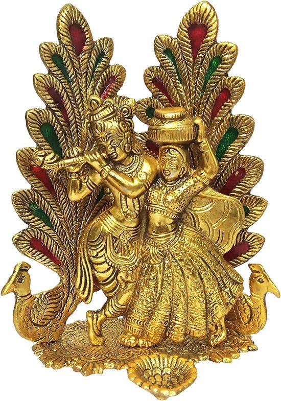 Ganesha Lakshmi-beeld voor huisdecoratie