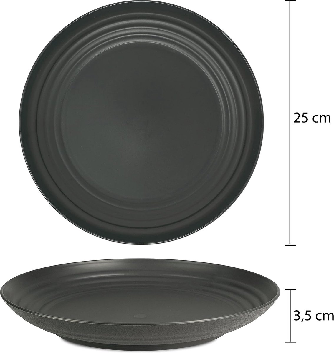 p:os Frozen ontbijtset, 3-delig servies met bord, kom en beker, porseleinen kinderservies, vaatwasmachine/magnetronbestendig