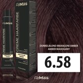 Femmas (6.58) - Haarverf - Donker mahonie amberblond - 100ml