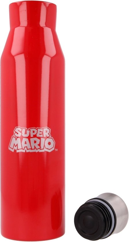 Stor Super Mario Bros 530ml Thermos Bottle Red
