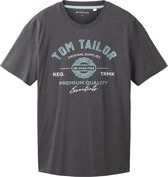 TOM TAILOR logo tee Heren T-shirt - Maat XL