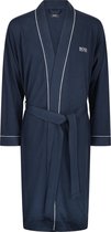 HUGO BOSS heren ochtendjas (dun) - kimono - blauw -  Maat: XXL