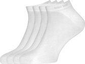 HUGO BOSS enkelsokken (2-pack) - heren sneaker sokken katoen - wit -  Maat: 43-46