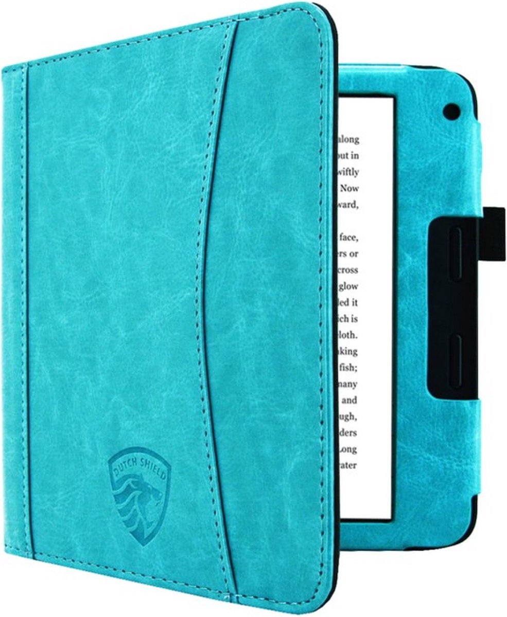 kwmobile flip cover pour Kobo Libra 2 - Housse avec poignée et poche  frontale pour